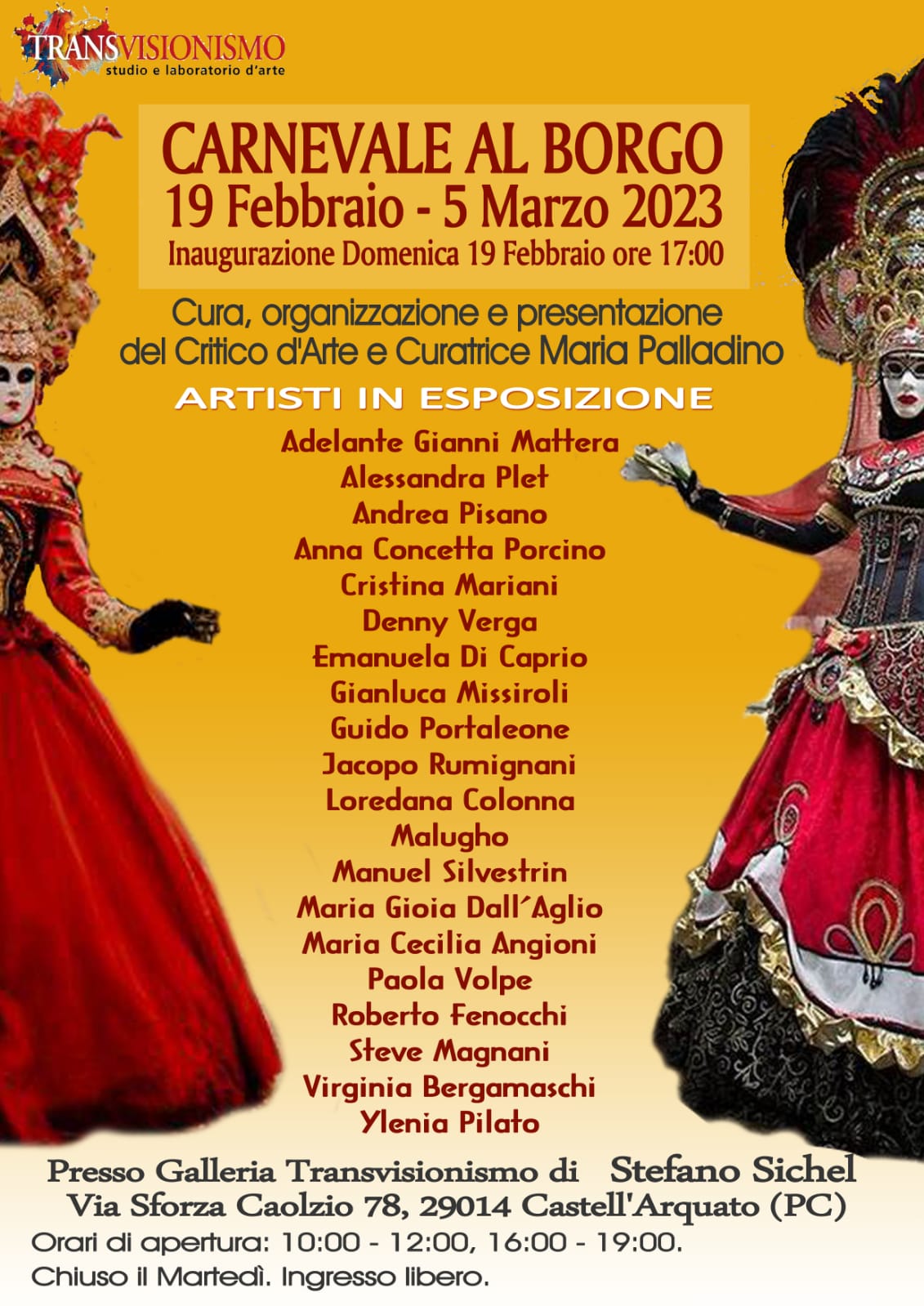 Mostra Collettiva Internazionale Carnevale al Borgo
